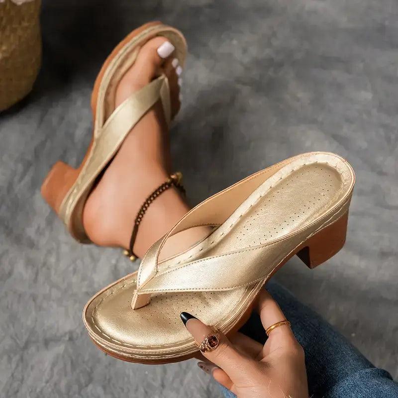 Marilyn | Orthopedic Slippers with Heel