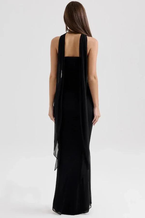 Hailey | The Midnight Hour Corset Maxi Dress