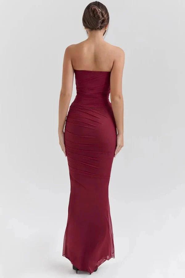 Hailey | The Midnight Hour Corset Maxi Dress