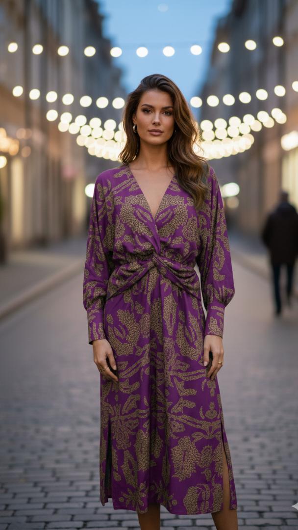 Elena | Elegant Longsleeve Dress