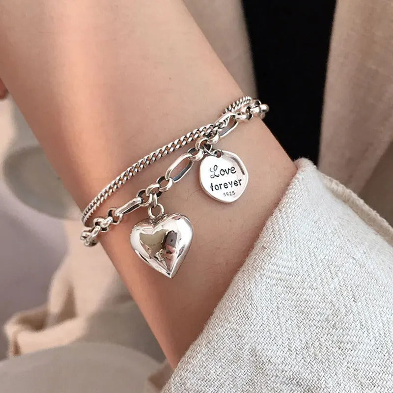 Timeless Heart Bracelet