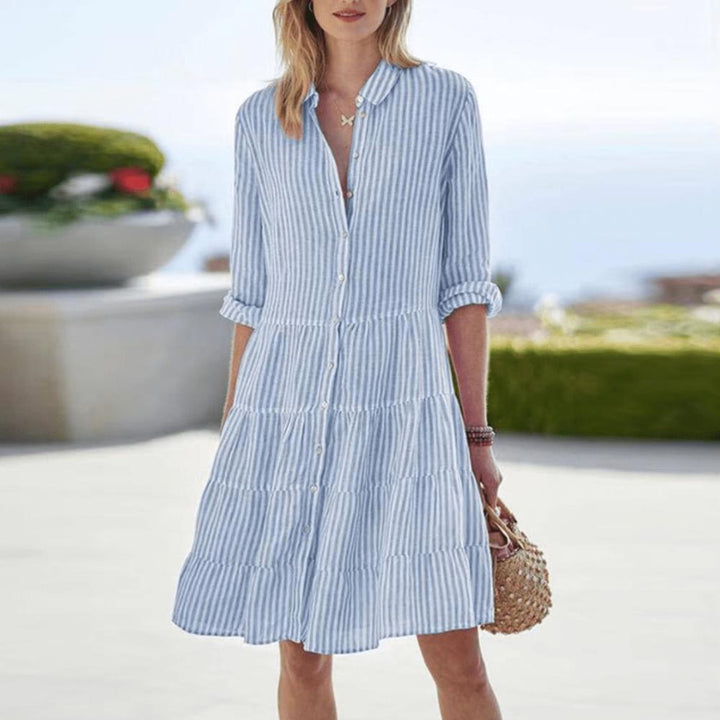 Anna | Striped Summer Dress