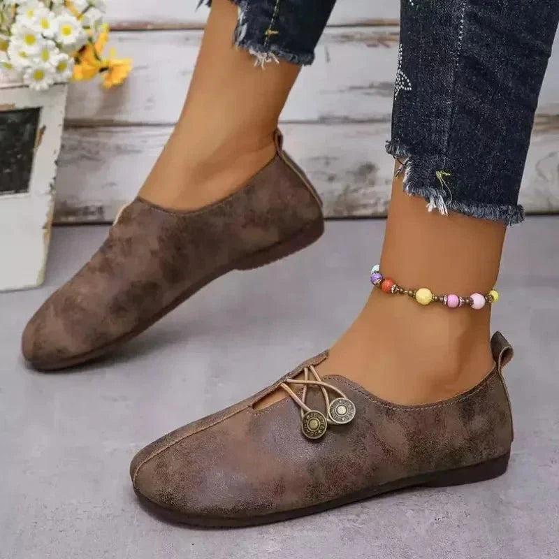 Belle Tessara | Retro-Style Women's Flats