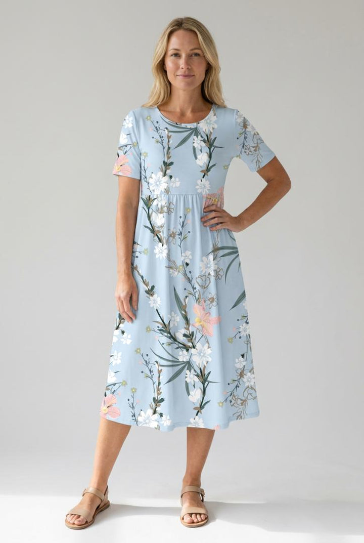 Jacqueline | Printed Floral Midi